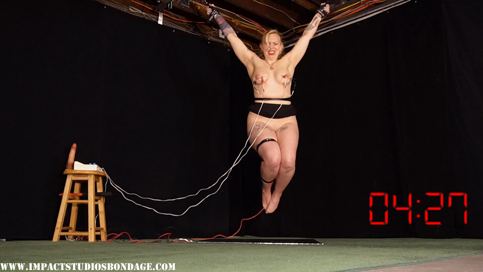 Suffer Slut Series Vivica Fails The Electric Shock Plate Challenge